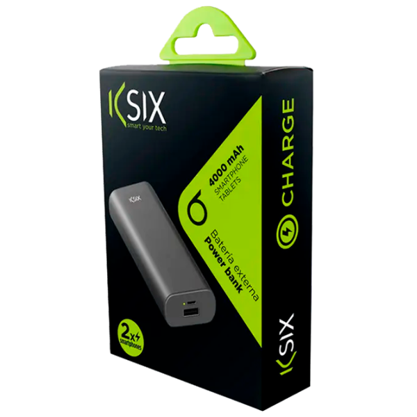Power Bank KSIX PowerLive 4000 mAh/ Black photo 3