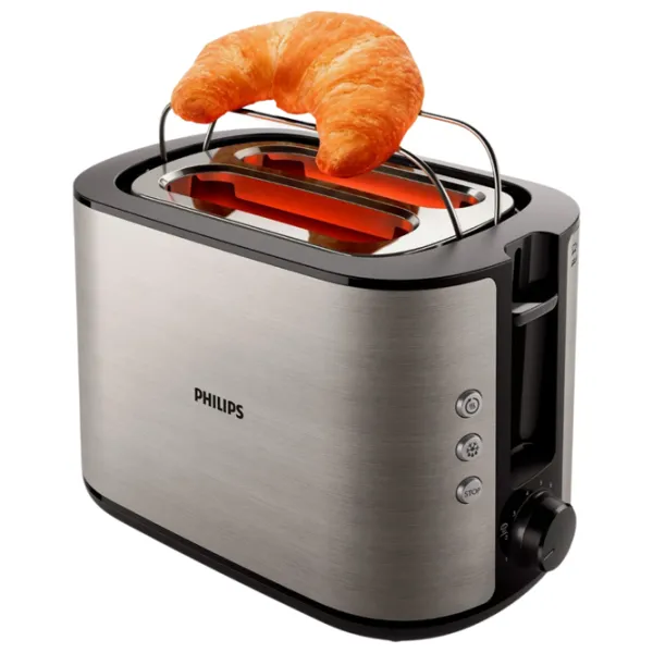Toster Philips HD2650/ 90 Mecanic/ 950 W/ Inox photo 4