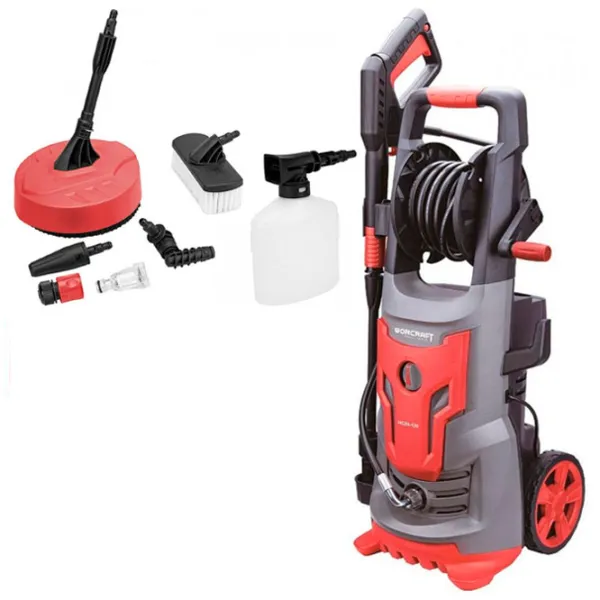 Maşină de curăţat cu presiune Worcraft HC24-120 2400 W/ Red photo 2