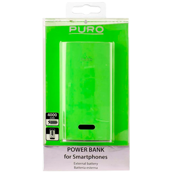 Power Bank Puro BB40P1YEL 4000 mAh/ Green photo 3