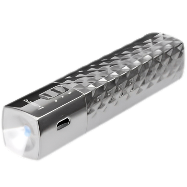 Power Bank i-Mee Tube 3000 mAh/ Silver photo 3 Power Bank i-Mee Tube 3000 mAh/ Silver photo 3