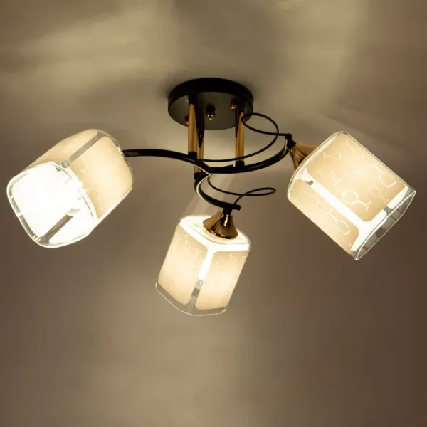 Lustră Hiper H174-3 60 W/ 3 socluri - E27 photo 4