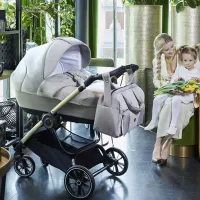 Cărucior pentru copil CAM Techno Softy 2 in 1 2600000102100/ Beige photo 6