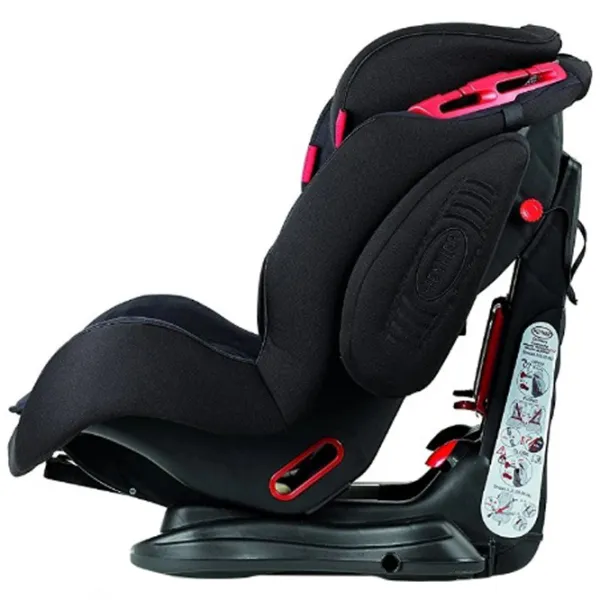 Scaun auto Heyner MultiFix Ergo 3D (786110) 9 luni - 12 ani/ 18 kg/ Black photo 3