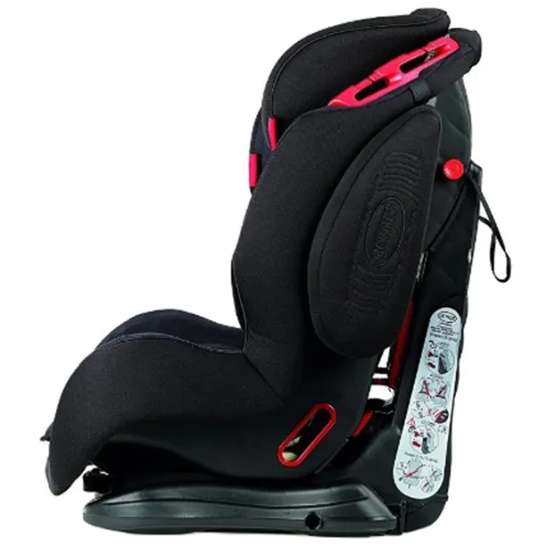 Scaun auto Heyner MultiFix Ergo 3D (786110) 9 luni - 12 ani/ 18 kg/ Black photo 4