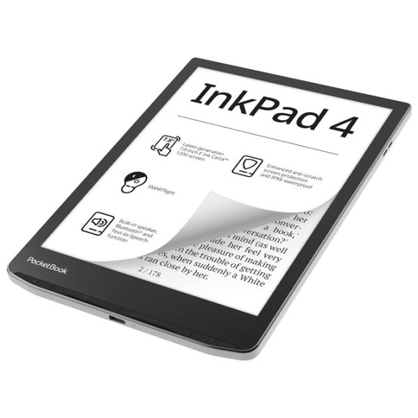 Carte electronică Pocketbook Inkpad 4 7.8"/ E-Ink Carta/ 32 GB/ Black photo 3