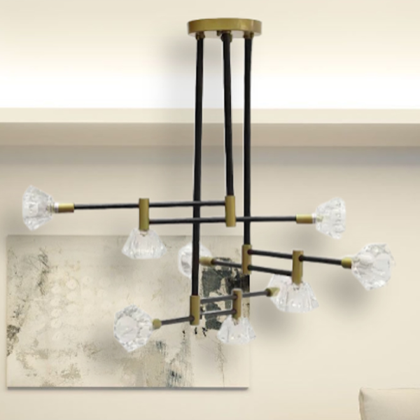 Lustră Elmos LGN190849 5 W/ 9 socluri - G4 photo 3 Lustră Elmos LGN190849 5 W/ 9 socluri - G4 photo 3