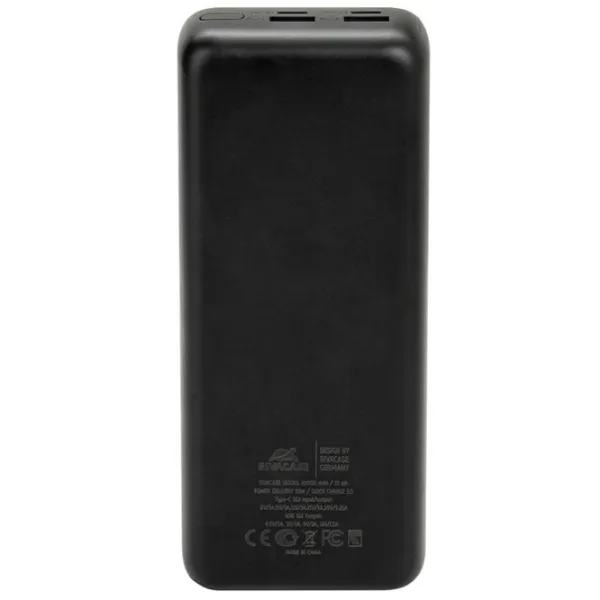 Power Bank RivaCase VA1080 30000 mAh/ Black photo 2