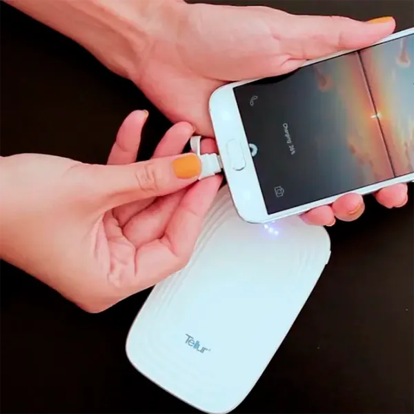 Power Bank Tellur TLL158061 5000 mAh/ White photo 3
