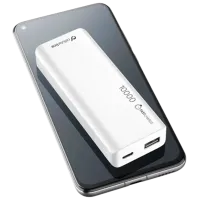 Power Bank Cellularline Slim USB C 10000 mAh/ White photo 2