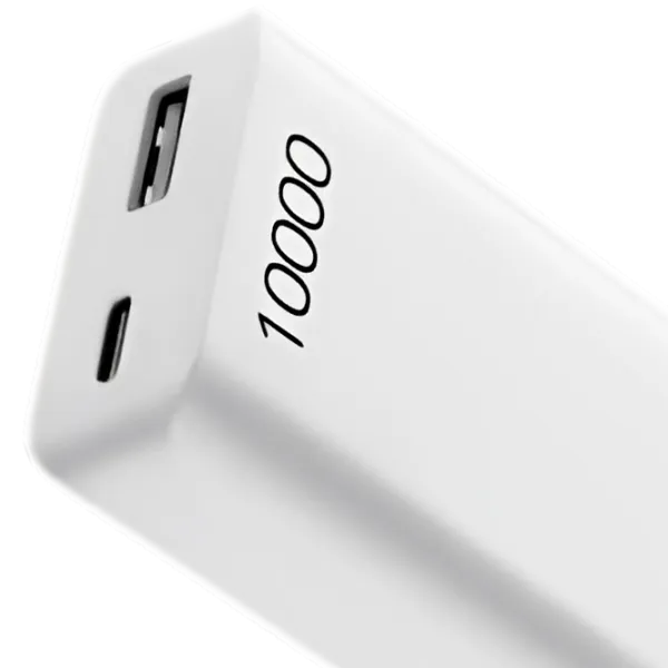 Power Bank Cellularline Slim USB C 10000 mAh/ White photo 3
