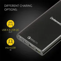 Power Bank Intenso Q10000 QC3.0 10000 мАч/ Черный photo 4