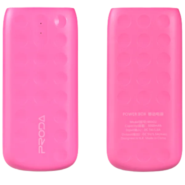 Power Bank Proda PPL-2 5000 mAh/ Pink photo 6 Power Bank Proda PPL-2 5000 mAh/ Pink photo 6