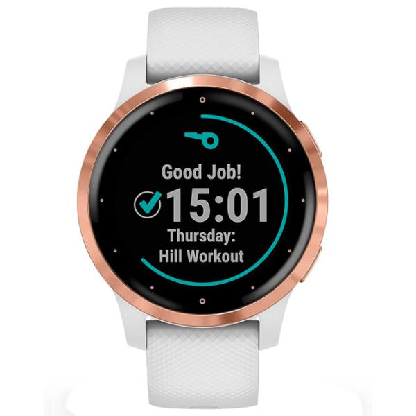 Ceas inteligent Garmin Vivoactive 4S 1.1"/ 010-02172-24/ Pink Rose Gold photo 3