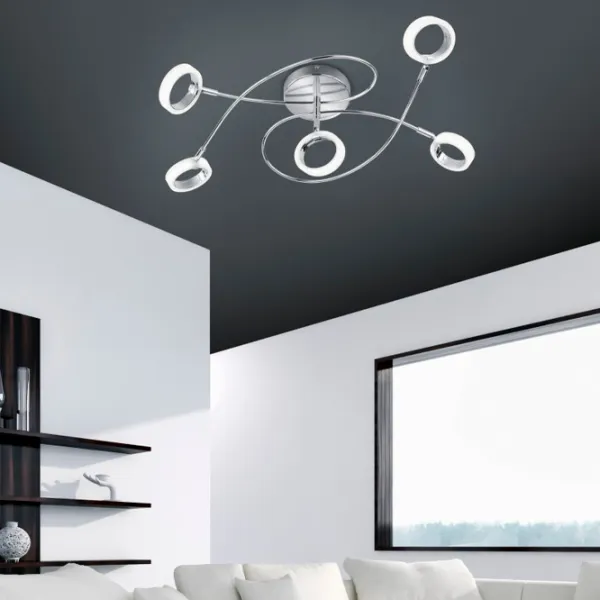 Люстра Trio Corland II 3.5 Вт/ 5 цоколя - LED photo 2