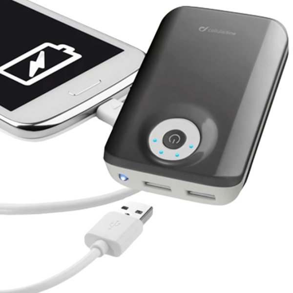 Power Bank Cellularline Dual Ultra 6600 mAh/ Black photo 5