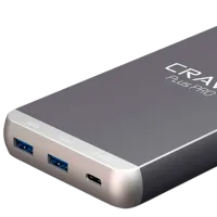 Power Bank CRAVE CRVPB20P1 20000 мАч/ Space Gray photo 2