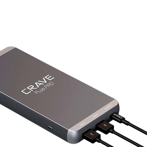 Power Bank CRAVE CRVPB20P1 20000 мАч/ Space Gray photo 3 Power Bank CRAVE CRVPB20P1 20000 мАч/ Space Gray photo 3