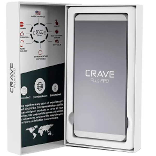 Power Bank CRAVE CRVPB20P1 20000 мАч/ Space Gray photo 4 Power Bank CRAVE CRVPB20P1 20000 мАч/ Space Gray photo 4