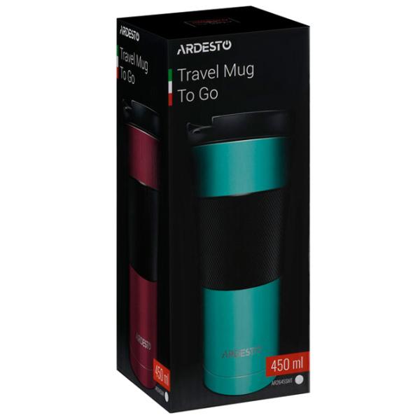 Cană termo Ardesto To Go AR2645SМТ Teal 0.45l photo 7