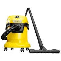 Промышленный пылесос KARCHER WD 3 V-15/4/20 1000 Вт / Желтый photo 2
