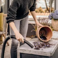 Промышленный пылесос KARCHER WD 3 V-15/4/20 1000 Вт / Желтый photo 7
