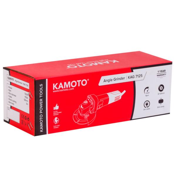 Polizor Kamoto KAG 7125 Unghiular/ 720 W/ Red photo 10