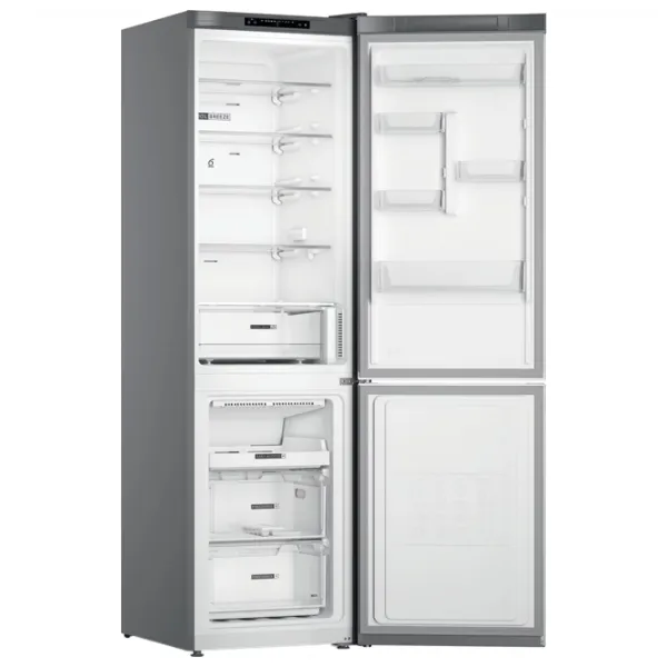 Frigider Whirlpool W7X 93A OX 1 cu congelator jos 367 l / 202.7 cm / Inox photo 3