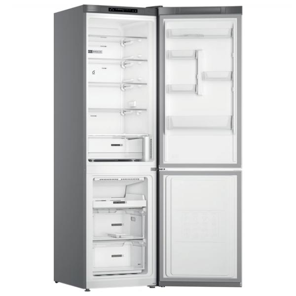 Frigider Whirlpool W7X 93A OX 1 cu congelator jos 367 l / 202.7 cm / Inox photo 3