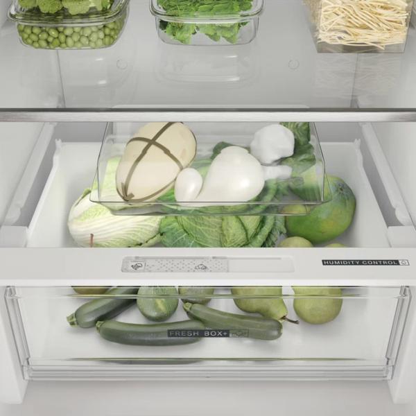 Frigider Whirlpool W7X 93A OX 1 cu congelator jos 367 l / 202.7 cm / Inox photo 6