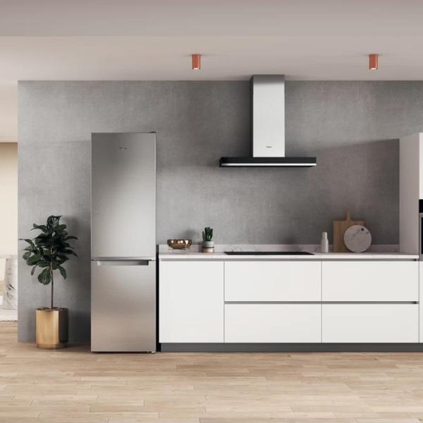 Frigider Whirlpool W7X 93A OX 1 cu congelator jos 367 l / 202.7 cm / Inox photo 8