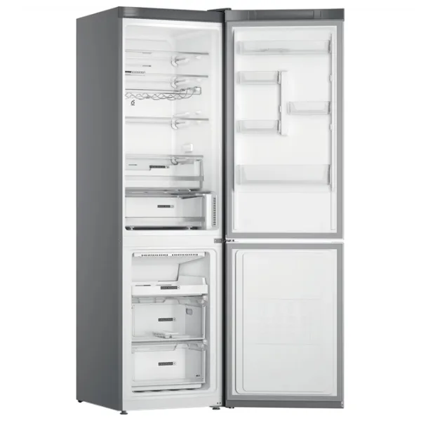 Frigider Whirlpool W7X 92O OX cu congelator jos 367 l / 202.7 cm / Inox photo 3