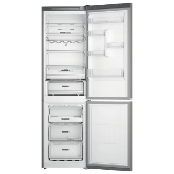 Frigider Whirlpool W7X 92O OX cu congelator jos 367 l / 202.7 cm / Inox photo 4