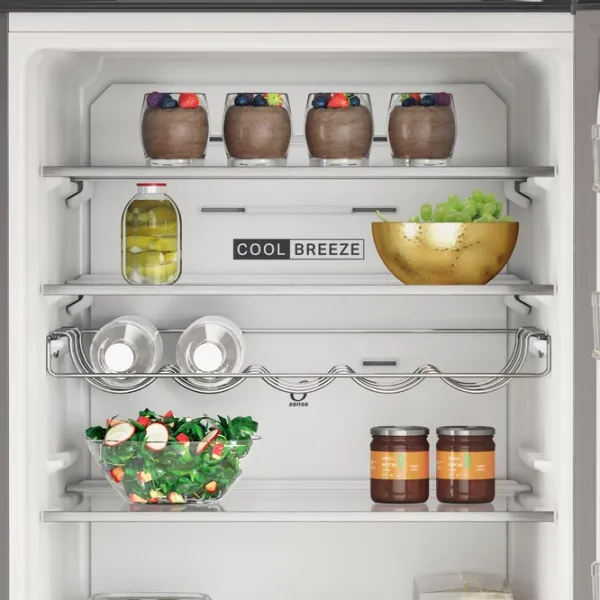 Frigider Whirlpool W7X 92O OX cu congelator jos 367 l / 202.7 cm / Inox photo 6