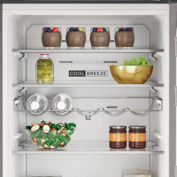 Frigider Whirlpool W7X 92O OX cu congelator jos 367 l / 202.7 cm / Inox photo 6