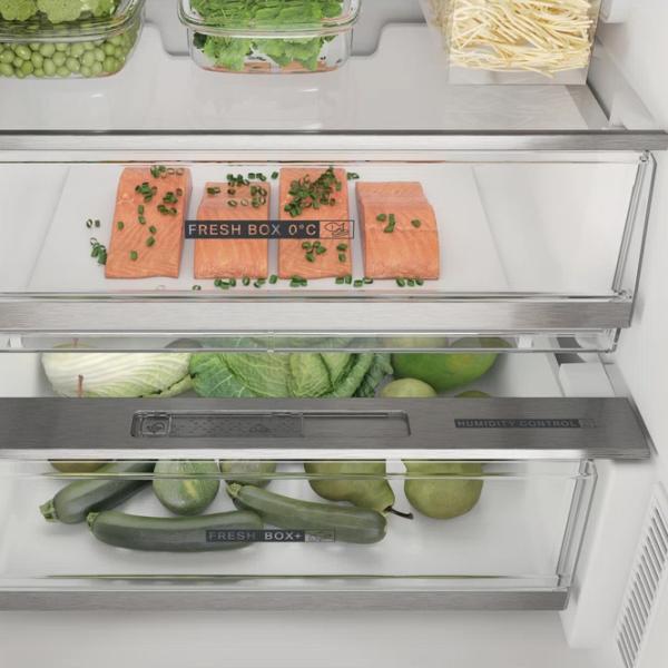 Frigider Whirlpool W7X 92O OX cu congelator jos 367 l / 202.7 cm / Inox photo 7