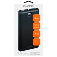 Power Bank Qumo PowerAid 20800 V2 20800 mAh/ Black photo 3