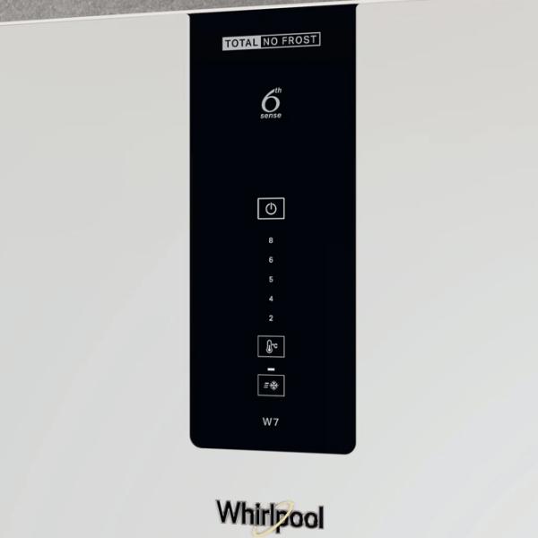 Frigider Whirlpool W7X 92O W H cu congelator jos 367 l / 202.7 cm / White photo 5