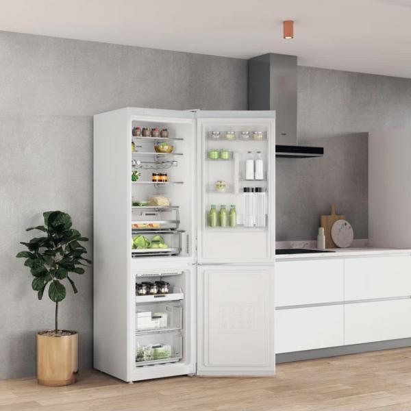 Frigider Whirlpool W7X 92O W H cu congelator jos 367 l / 202.7 cm / White photo 10