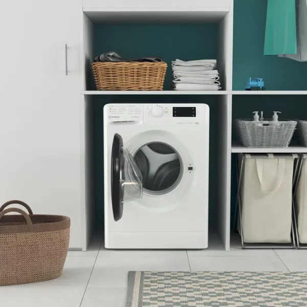 Стиральная машина Indesit MTWE 81495 WK EE 8 кг / 1400 об/мин / Белый photo 9 Стиральная машина Indesit MTWE 81495 WK EE 8 кг / 1400 об/мин / Белый photo 9