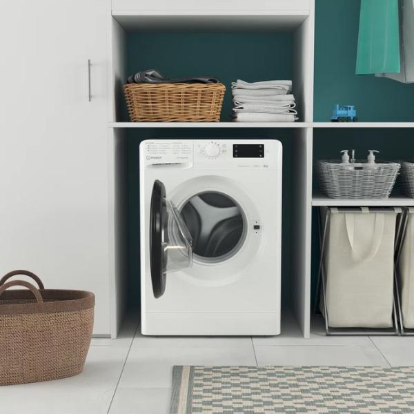 Стиральная машина Indesit MTWE 81495 WK EE 8 кг / 1400 об/мин / Белый photo 9 Стиральная машина Indesit MTWE 81495 WK EE 8 кг / 1400 об/мин / Белый photo 9