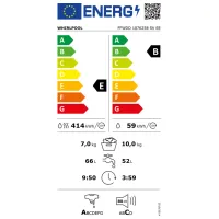 Mașină de spălat cu uscător Whirlpool FFWDD 1076258 SV EE 10 kg / 1600 rpm / White photo 7