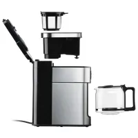 Кофеварка Ardesto YCM-D1200 Капельная/ 1.2 л/ Нержавеющая сталь photo 3