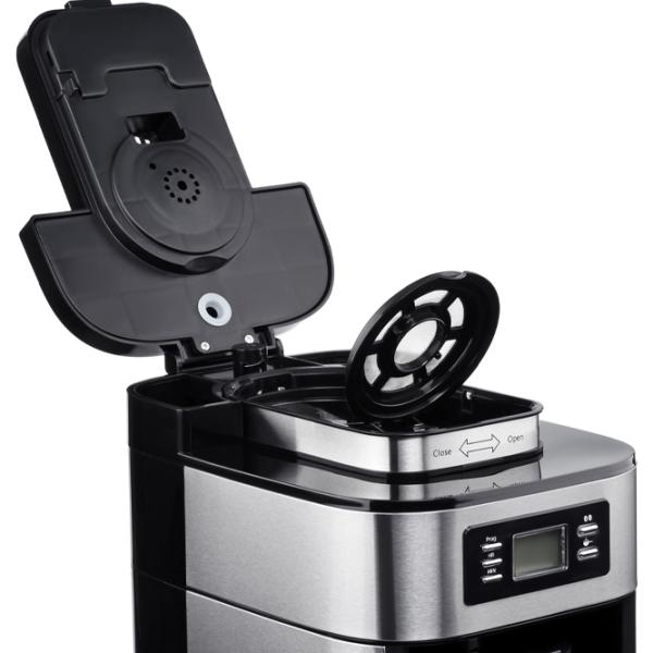 Cafetieră Ardesto YCM-D1200 Cu picurare/ 1.2 l/ Inox photo 4