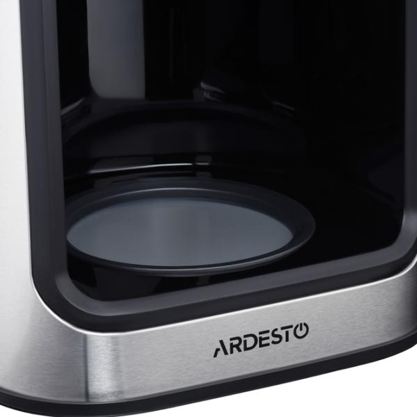 Cafetieră Ardesto YCM-D1200 Cu picurare/ 1.2 l/ Inox photo 5