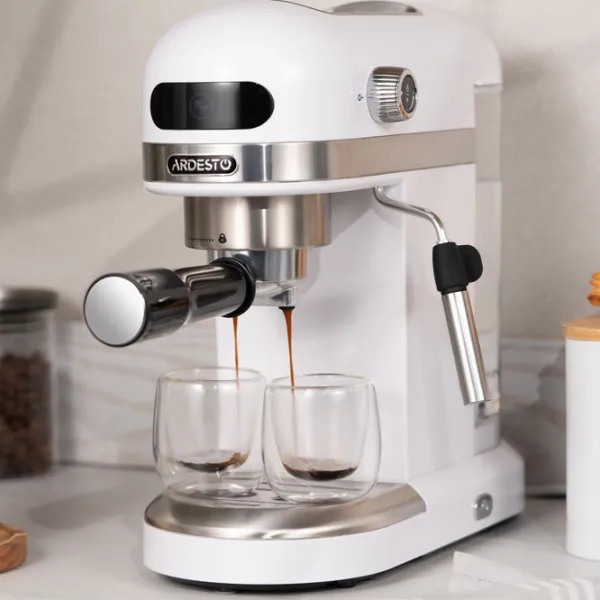 Espressor Ardesto YCM-E1500 Manual (cu cupă) / 1.4 l / White photo 8