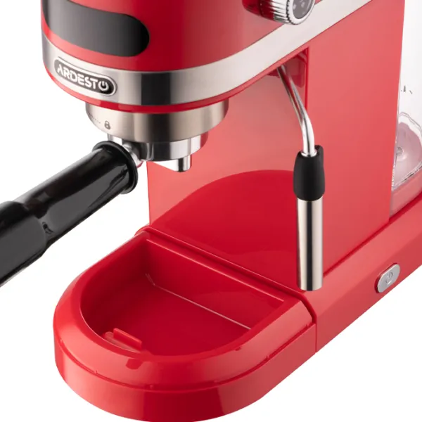 Espressor Ardesto YCM-E1501 Manual (cu cupă) / 1.4 l / Red photo 7