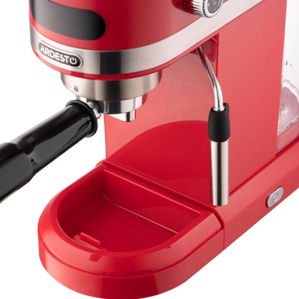 Espressor Ardesto YCM-E1501 Manual (cu cupă) / 1.4 l / Red photo 7