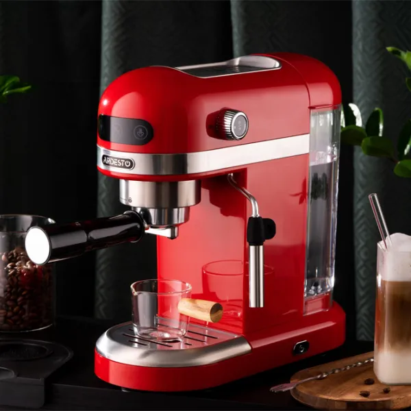Espressor Ardesto YCM-E1501 Manual (cu cupă) / 1.4 l / Red photo 8