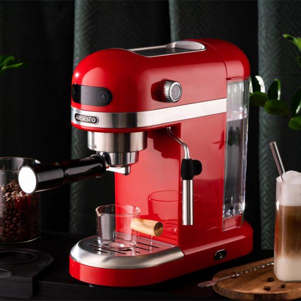 Espressor Ardesto YCM-E1501 Manual (cu cupă) / 1.4 l / Red photo 8